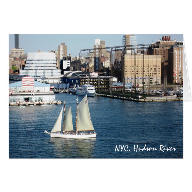 g/nc Artisanware Reise NYC der Hudson (Vorderseite (Horizontal))