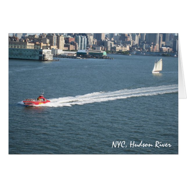 g/nc Artisanware Reise NYC der Hudson (Vorderseite (Horizontal))