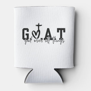 G.O.A.T. Gott über alles Christliche Jesus Dosenkühler