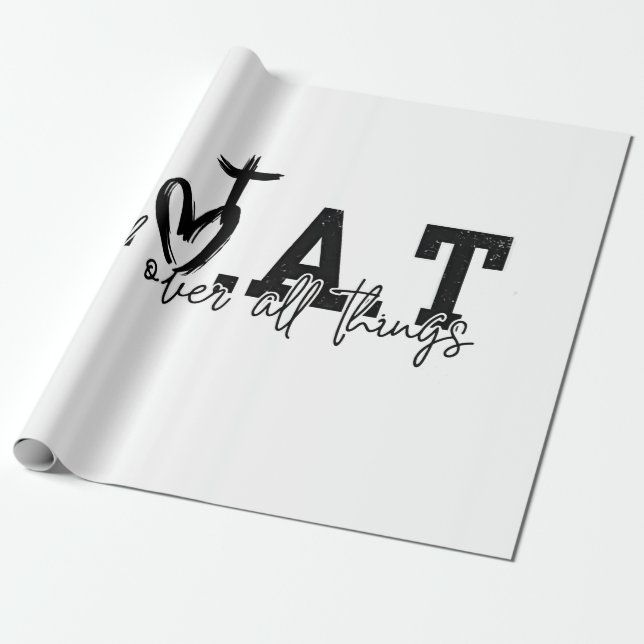 G.O.A.T. Gott über alles Christliche Jesus Geschenkpapier (Ungerollt)