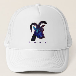 G.O.A.T. Head Trucker Hat Truckerkappe