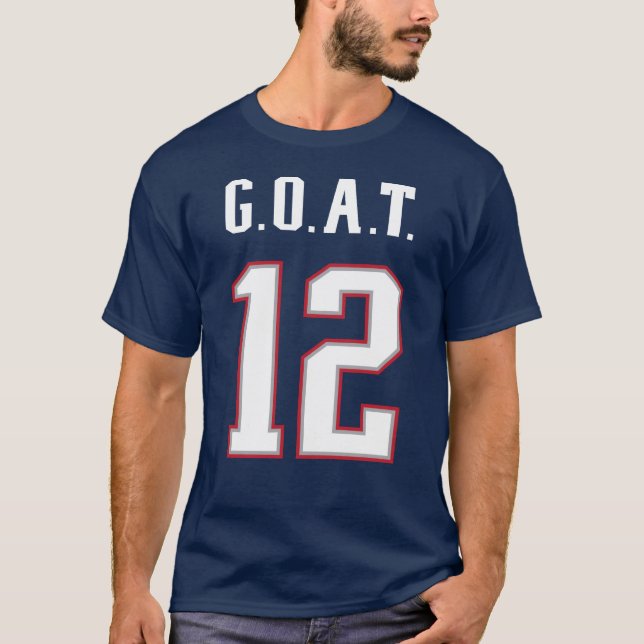 G.O.A.T. Nr. 12 T-Shirt (Vorderseite)