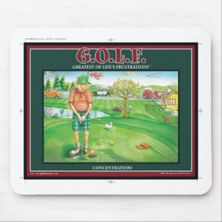 G.O.L.F. AM BESTSTEN VON DEN FRUSTRATIONEN DES MOUSEPAD