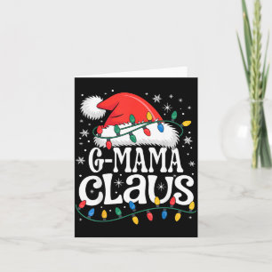 G-Oma Claus Lustiges Xmas Weihnachten Oma Urlaub Karte