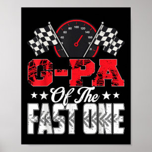 G-PA der schnellen 1. Geburtstagsfamilie Poster