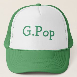 "G.Pop" der Hut Fernlastfahrers Truckerkappe