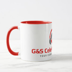 G&S-Feierlichkeiten Rot-Weiß-Tasse Tasse