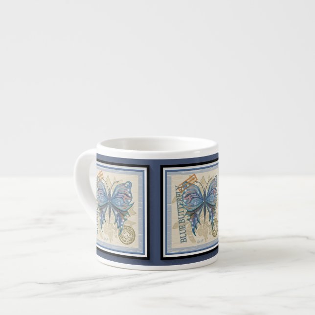 G Schmetterling Espressotasse (Vorderseite Links)