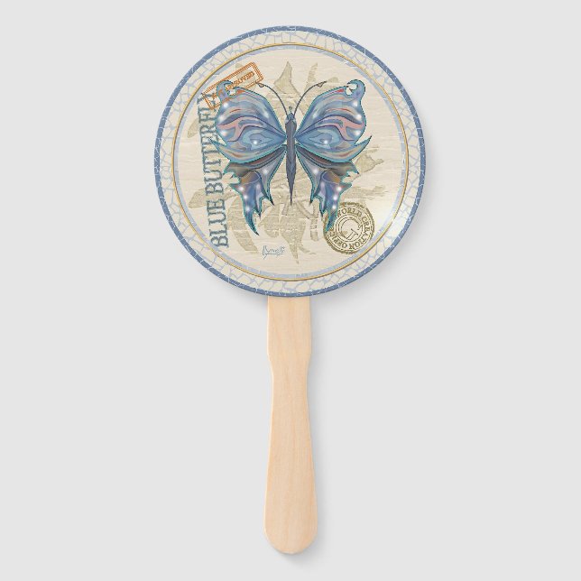G Schmetterling Fächer (Vorderseite)