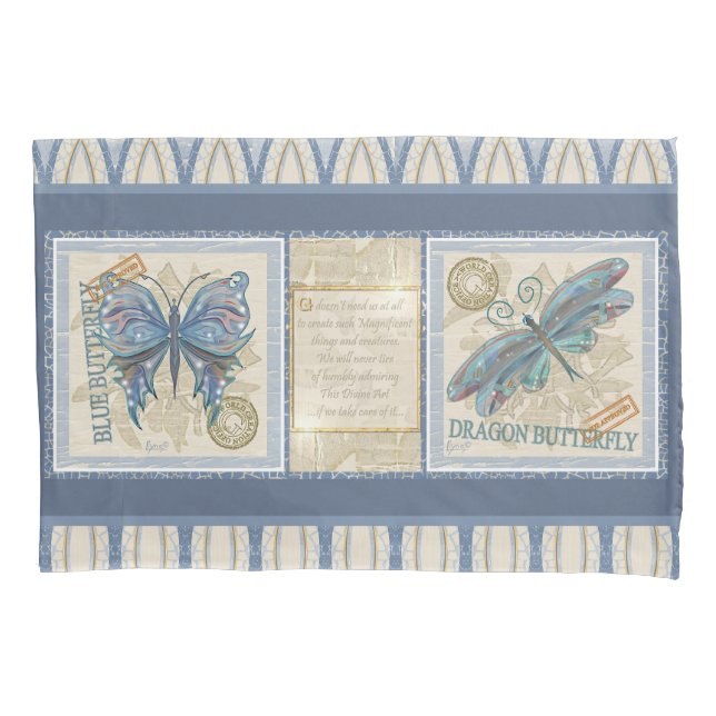 G Schmetterling Kissenbezug (Vorderseite)