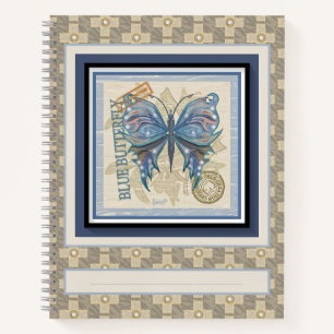 G Schmetterling Notizbuch