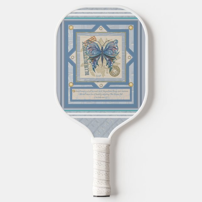 G Schmetterling Pickleball Schläger (Vorderseite)