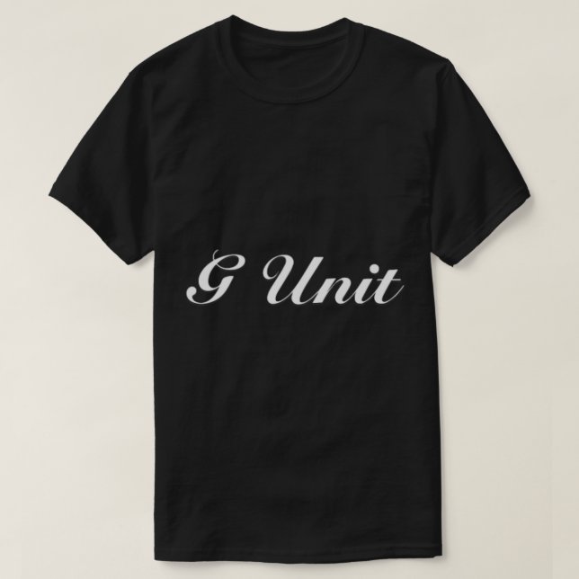 G Unité Bleu foncé classique T-shirt (Design devant)
