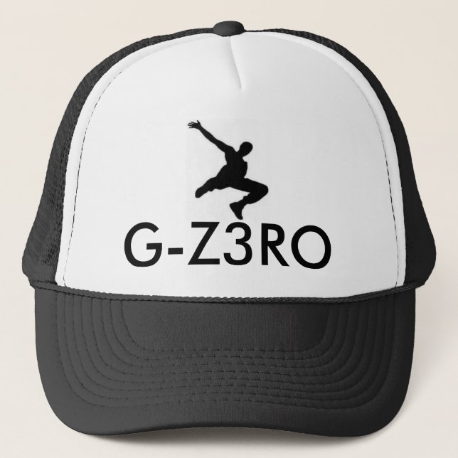 G-Z3RO Hut Truckerkappe (Vorderseite)