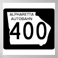 GA 400 "Alpharetta Autobahn"