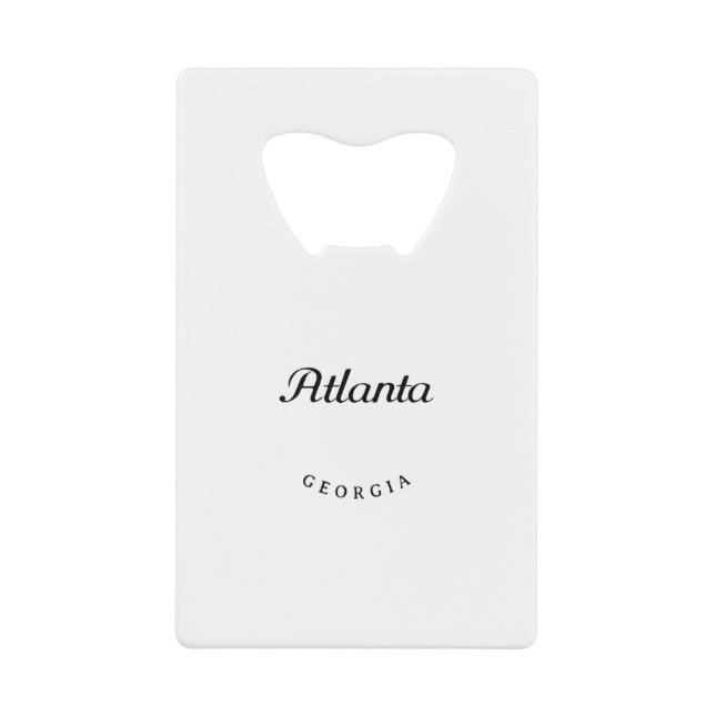 GA d'Atlanta (Devant)