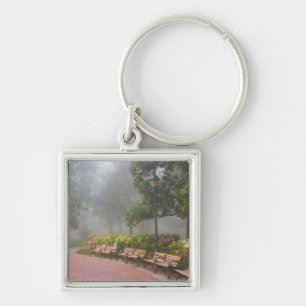 GA Savannah, Azaleas entlang der Backsteinstraße  Schlüsselanhänger