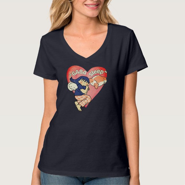 GABA Schlaf, besser fühlen, besser schlafen T-Shirt (Vorderseite)