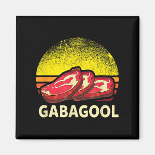 Gabagool Cacola Fleischliebhaber New Jersey Italie Magnet
