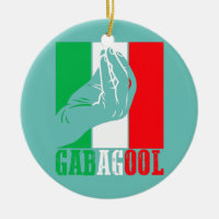 Gabagool Italienisches Fleisch mit Handzeichen