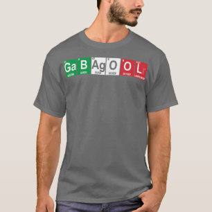 Gabagool Periodic Table Science Italienische Capic T-Shirt