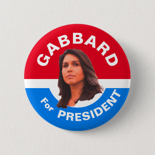 Gabbard für Präsidenten Button