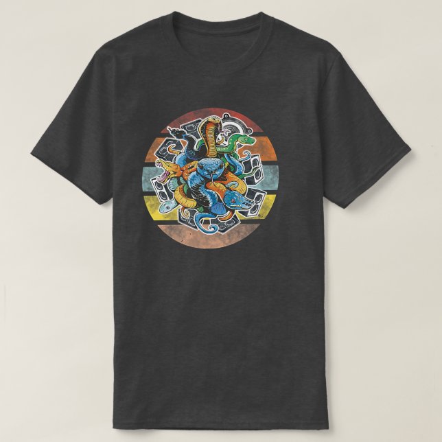 Gabberina Psytrance Music Hardcore Trap Festival - T-Shirt (Design vorne)