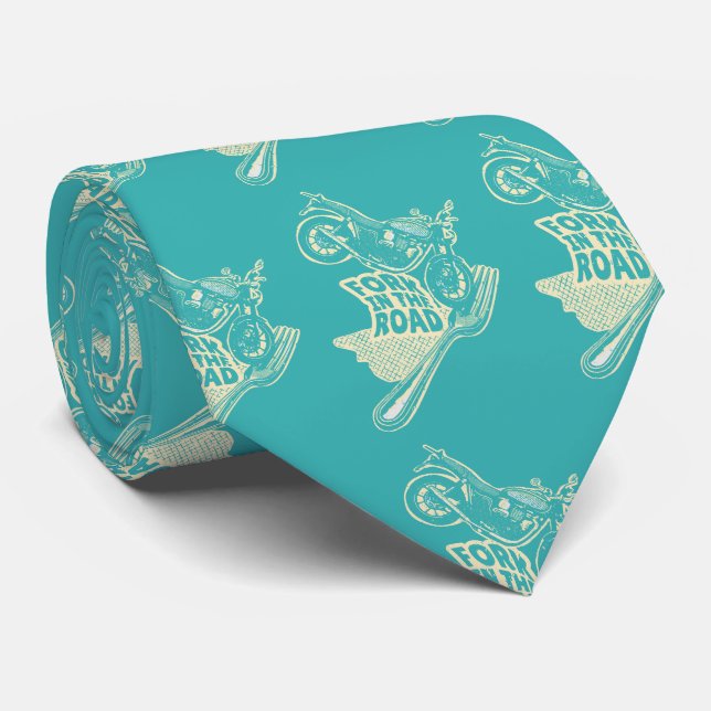 Gabel bei Kraftrad Krawatte (Gerollt)