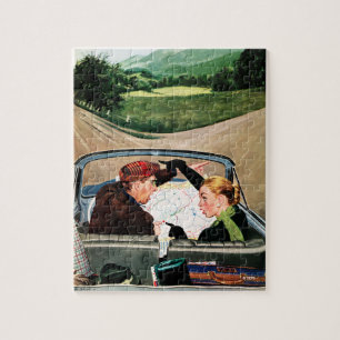 Gabel in der Straße