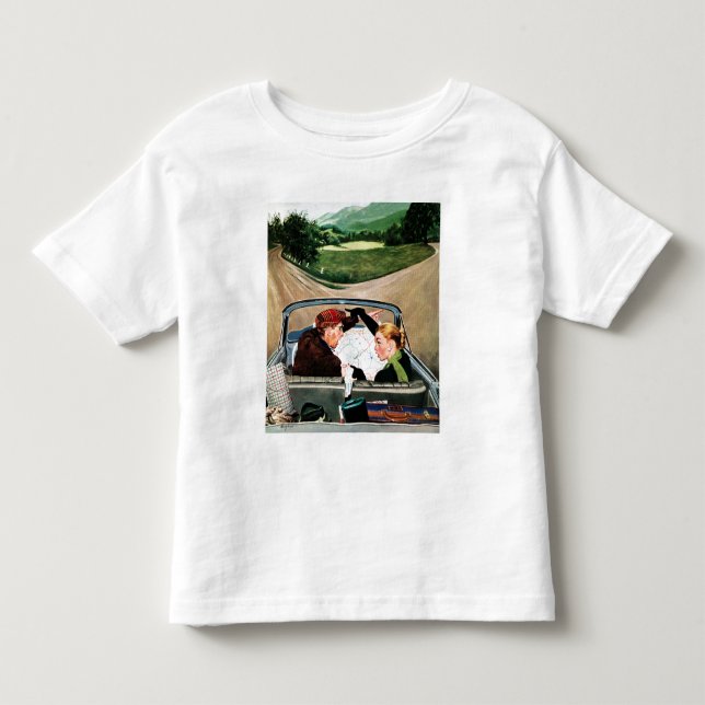 Gabel in der Straße Kleinkind T-shirt (Vorderseite)