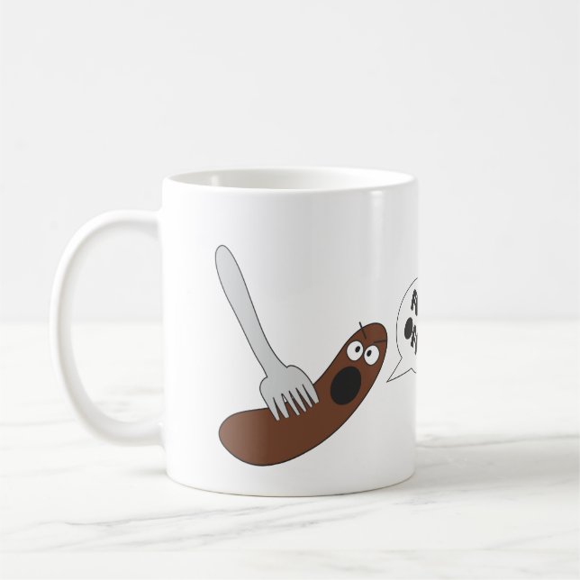 Gabel off.ai kaffeetasse (Links)