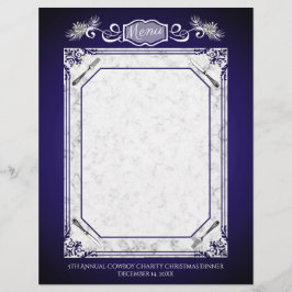 Gabelmesser Kiefer Weihnachtsmenu Kopfsalat