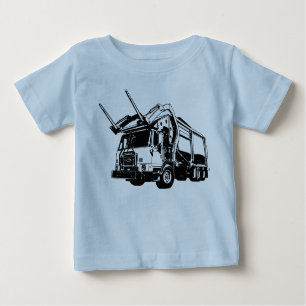 Gabeln Up Frontloading Abfall-Abfall-LKW Baby T-shirt
