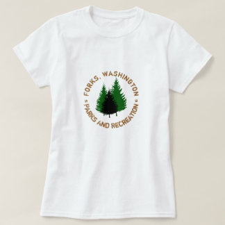 Gabeln, Washington-Parks und Erholungs-Shirt T-Shirt