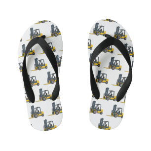 Gabelstapler Cartoon-Illustration Kinderbadesandalen