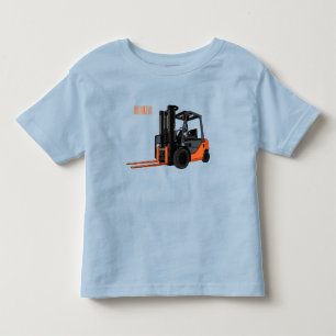Gabelstapler-Cartoon Kleinkind T-shirt
