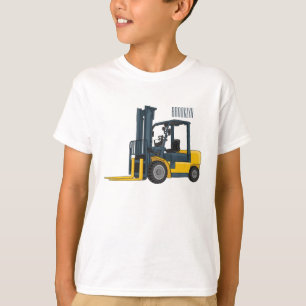 Gabelstapler-Cartoon T-Shirt