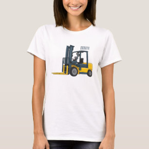 Gabelstapler-Cartoon T-Shirt