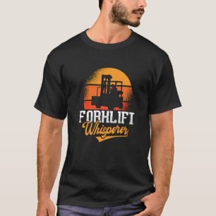 Gabelstapler-Flüsterfahrer-Lagerhalle-LKW-Gabelsta T-Shirt
