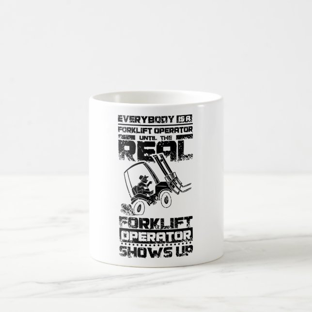 Gabelstapler Kaffeetasse (Mittel)