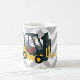 Gabelstapler Kaffeetasse