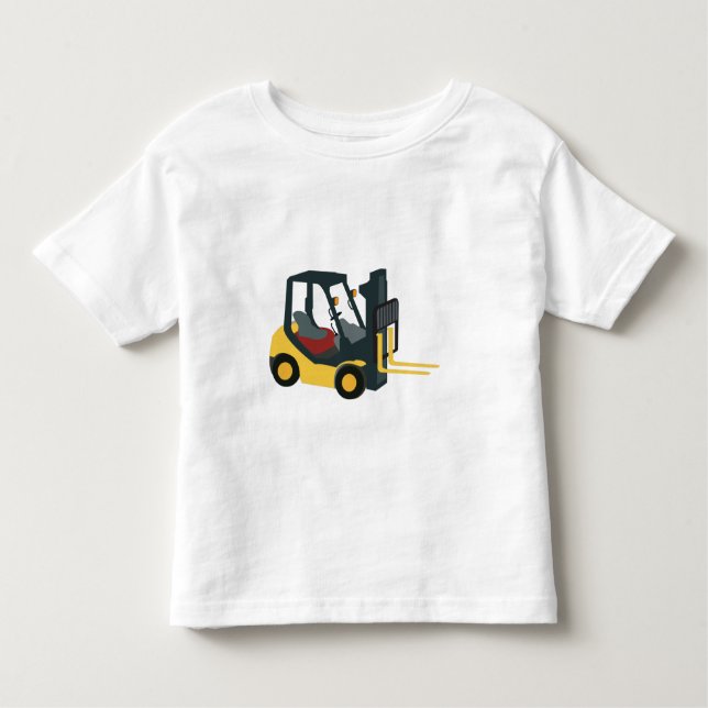 Gabelstapler Kleinkind T-shirt (Vorderseite)