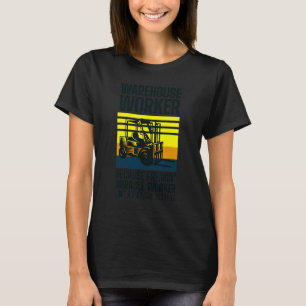 Gabelstapler-Logistiker-Lager T-Shirt