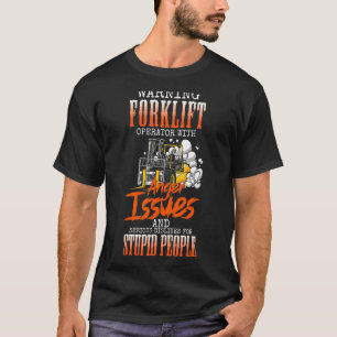 Gabelstapler-Logistiker-Lager T-Shirt