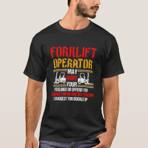 Gabelstapler-Logistiker-Lager T-Shirt