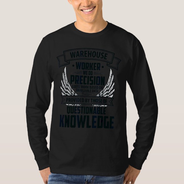 Gabelstapler-Logistiker-Lager T-Shirt (Vorderseite)