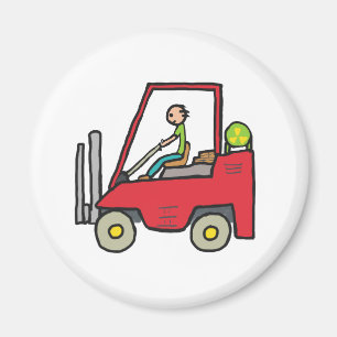 Gabelstapler Magnet