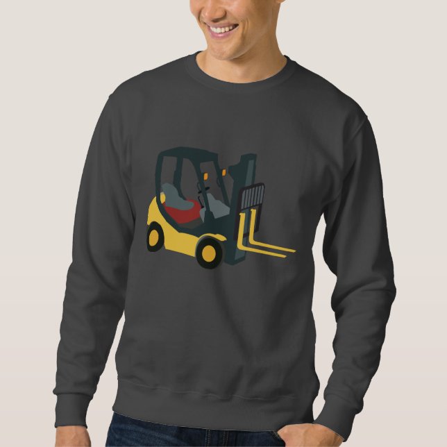 Gabelstapler Sweatshirt (Vorderseite)