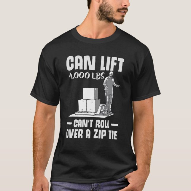 Gabelstapler T-Shirt (Vorderseite)