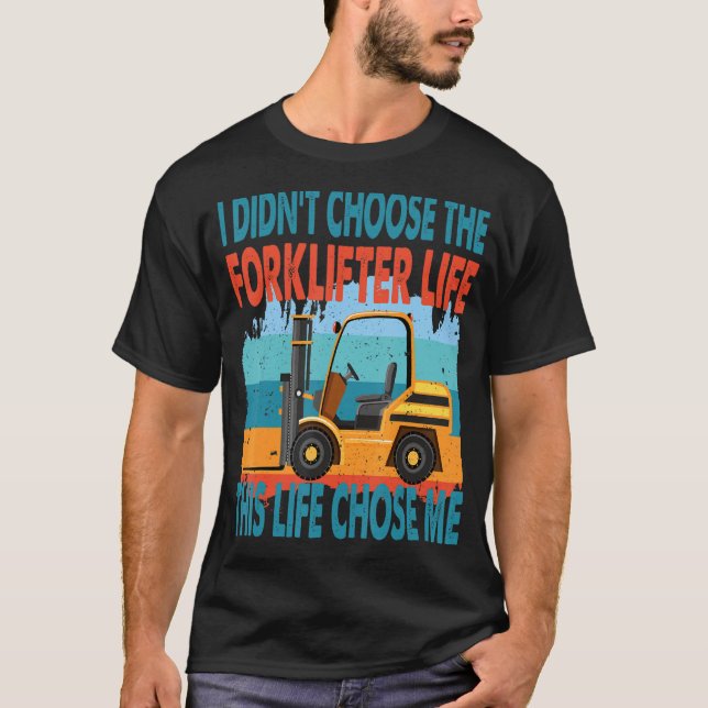 Gabelstapler T-Shirt (Vorderseite)